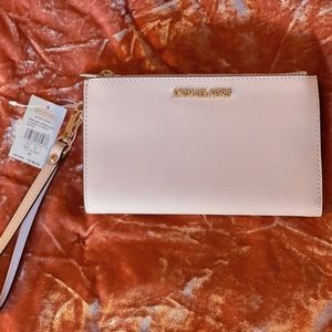 NWT Blush Pink Leather Michael Kors Wallet